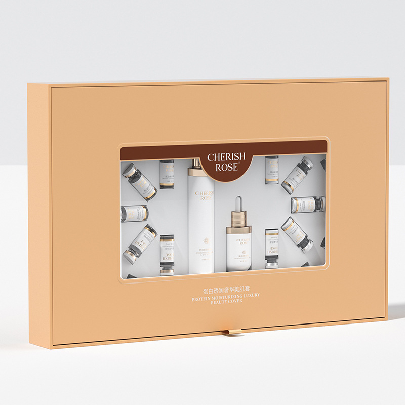 Hospital-Exclusive Supply of Fibronectin Protein, Luxurious Skin Care Set for Moisturizing, Anti-Wrinkle, Brightening and Hydrating Skin Care Products