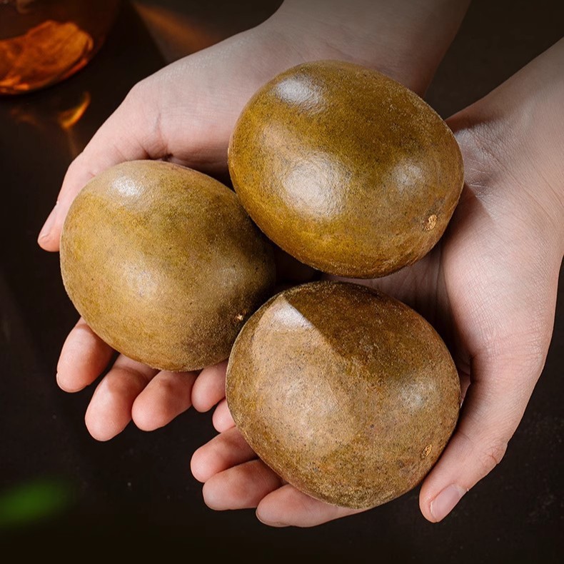 Guangxi Luo Han Guo Tea Dried Fruit Bulk Wholesale for Making Tea Herbal Tea Fresh Dried Fruit Throat-Soothing Cool Tea Ingredients