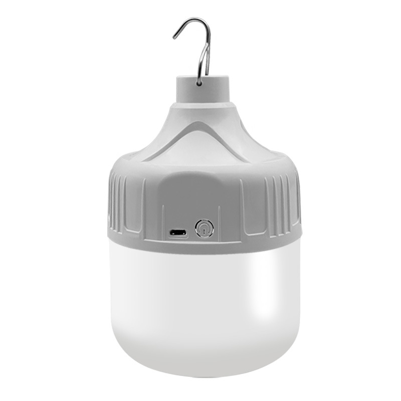 Led emergency light bulb led stall night market stall light outdoor camping charging wireless lighting USB energy-saving lamp