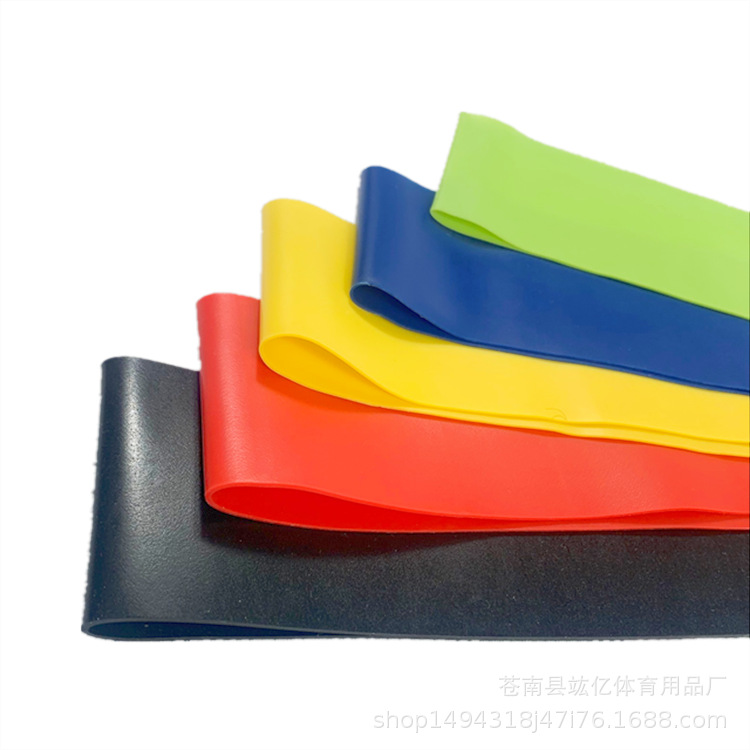 Five-Piece Set of Latex Tension Belts, Squats, Buttocks, Thin Legs, Arms, Body Shaping, Bodybuilding, Yoga Tension Belts