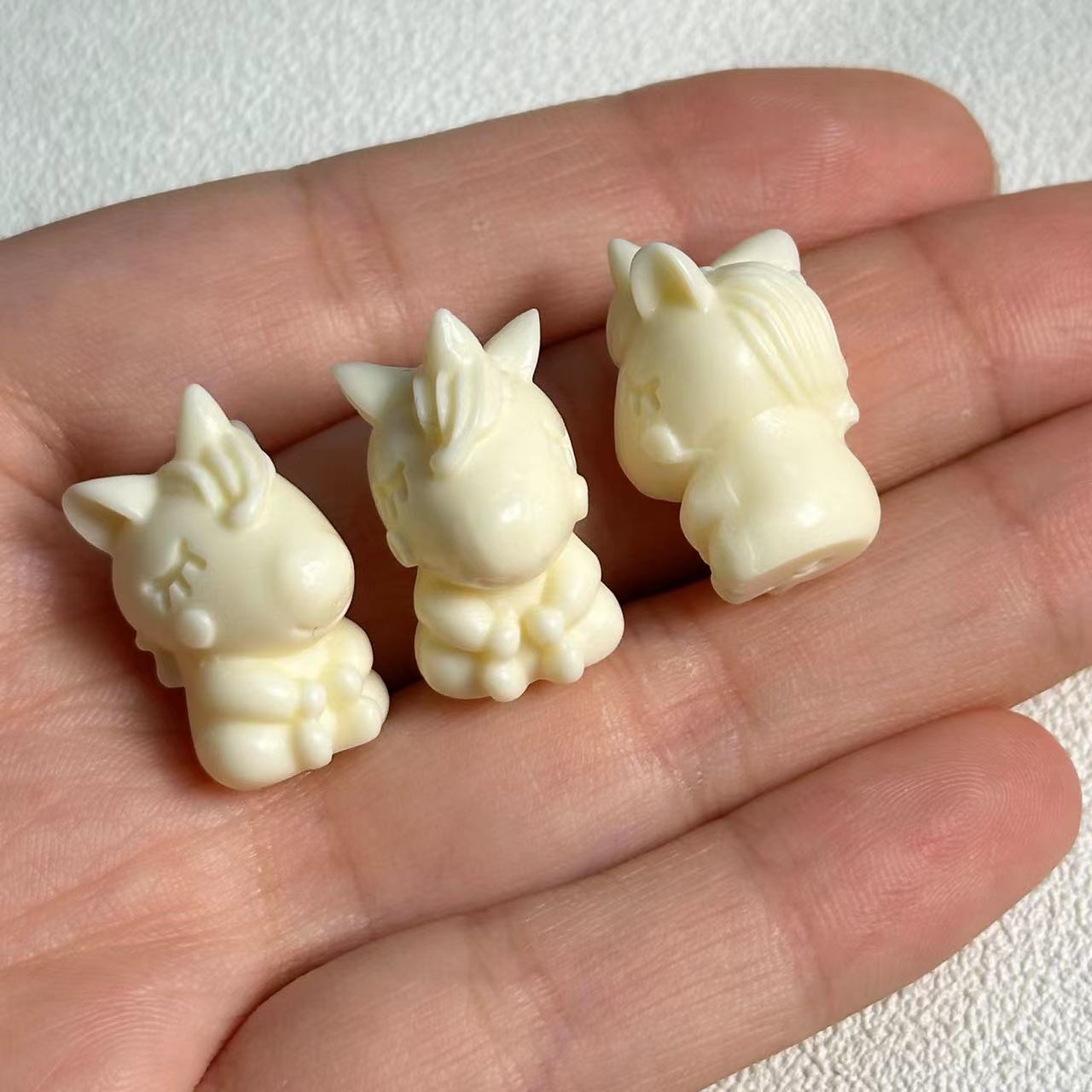 Ivory Nine-tailed Fox SpongeBob SquarePants Flower Bear Accessories DIY Wen Play Buddha Beads Accessories Accessories Spacer Beads