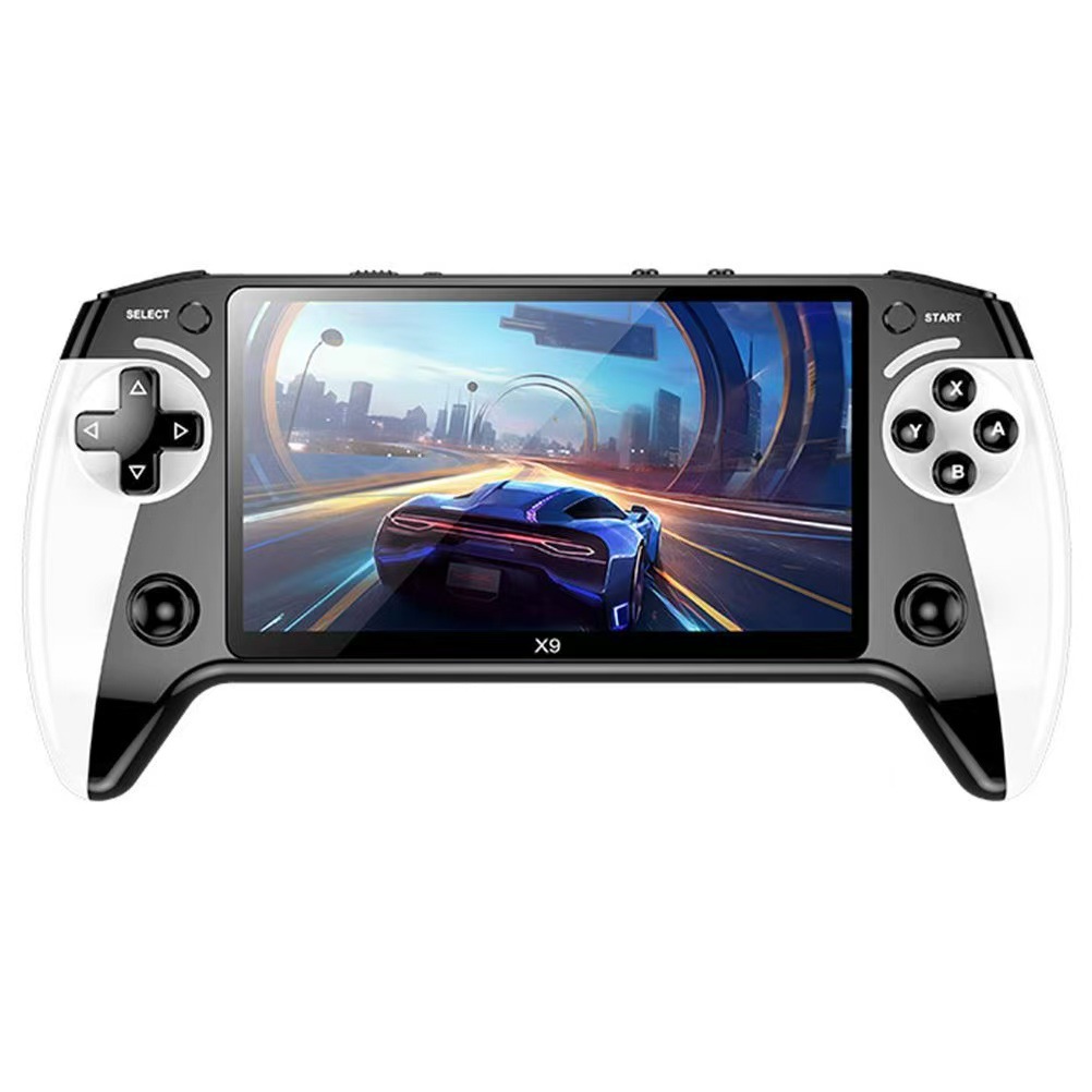 X9 New Game Console Cross-Border Foreign Trade Game 5.5inch High-Definition Large-Screen Dual-Joystick Handheld Console