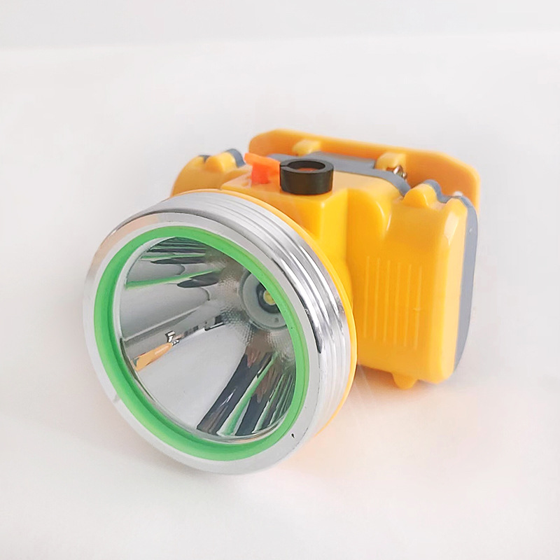 Rechargeable high-power lithium battery small headlight led fishing lamp outdoor mini head-mounted flashlight miner's lamp