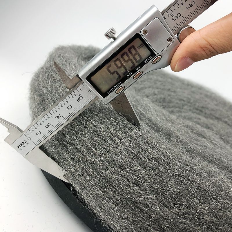 Bailiang 17inch Steel Wool Pad Marble Terrazzo Polishing Crystal Surface Grinder Special Stone Cleaning and Renovation Pad