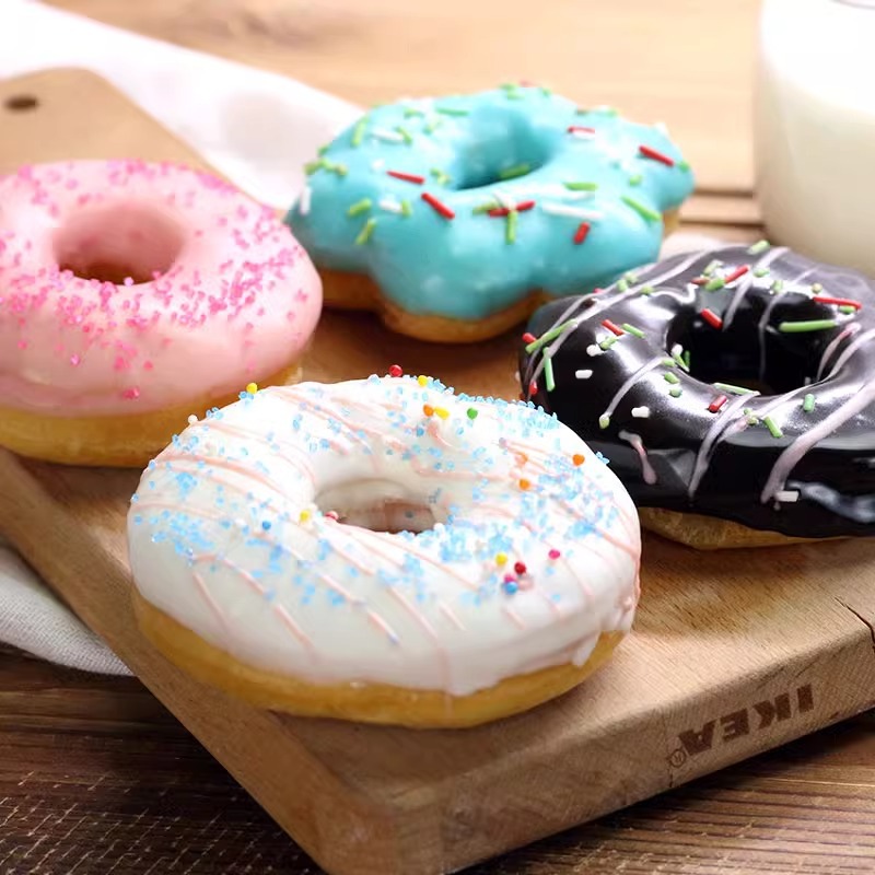 Donut mold plastic cutter diy donut maker round heart-shaped pineapple flower donut knife