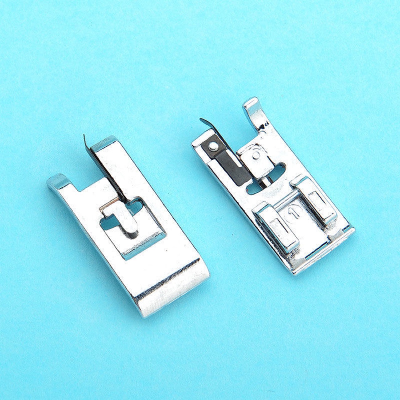 Набор лапок для оверлока бытовой швейной машины, лапка для обработки краев ткани, черная лапка с блокировкой края