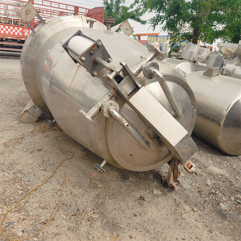 Used Industrial Extraction Tank Chemical Vacuum Fermentation Equipment Stainless Steel Dairy Beverage Fermentation Device