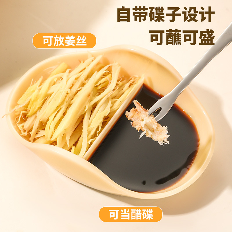 Crab Eating Tool Set 304 Stainless Steel Crab Fork Crab Spoon Dipping Saucer Four-Piece Set Household Portable Shrimp and Crab Tools