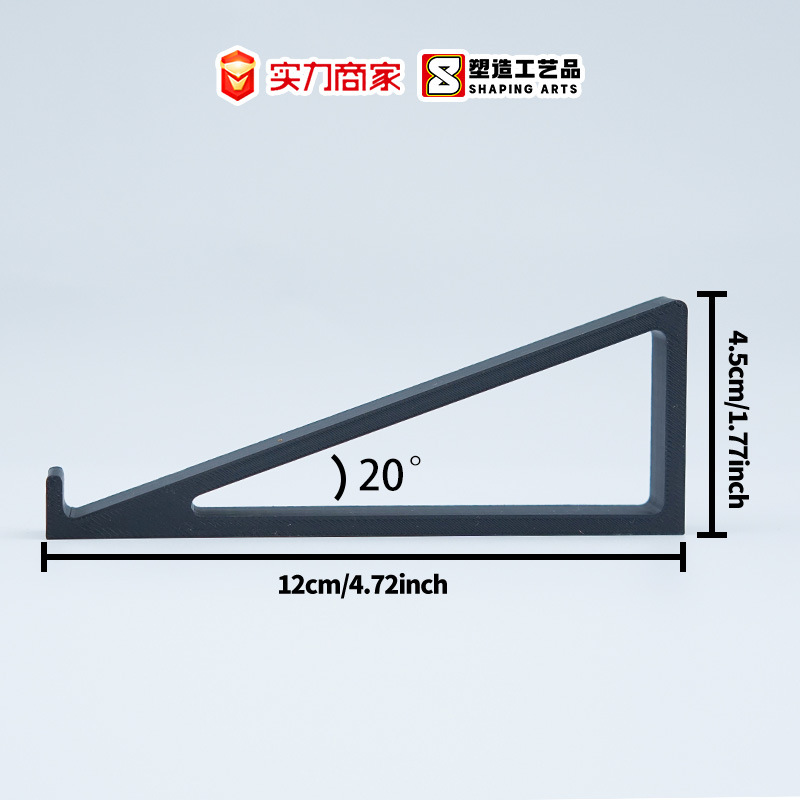 Keyboard Riser for Heightening the Keyboard, Raising the Keyboard Angle, Making Typing More Comfortable, No Anti-Slip Pad