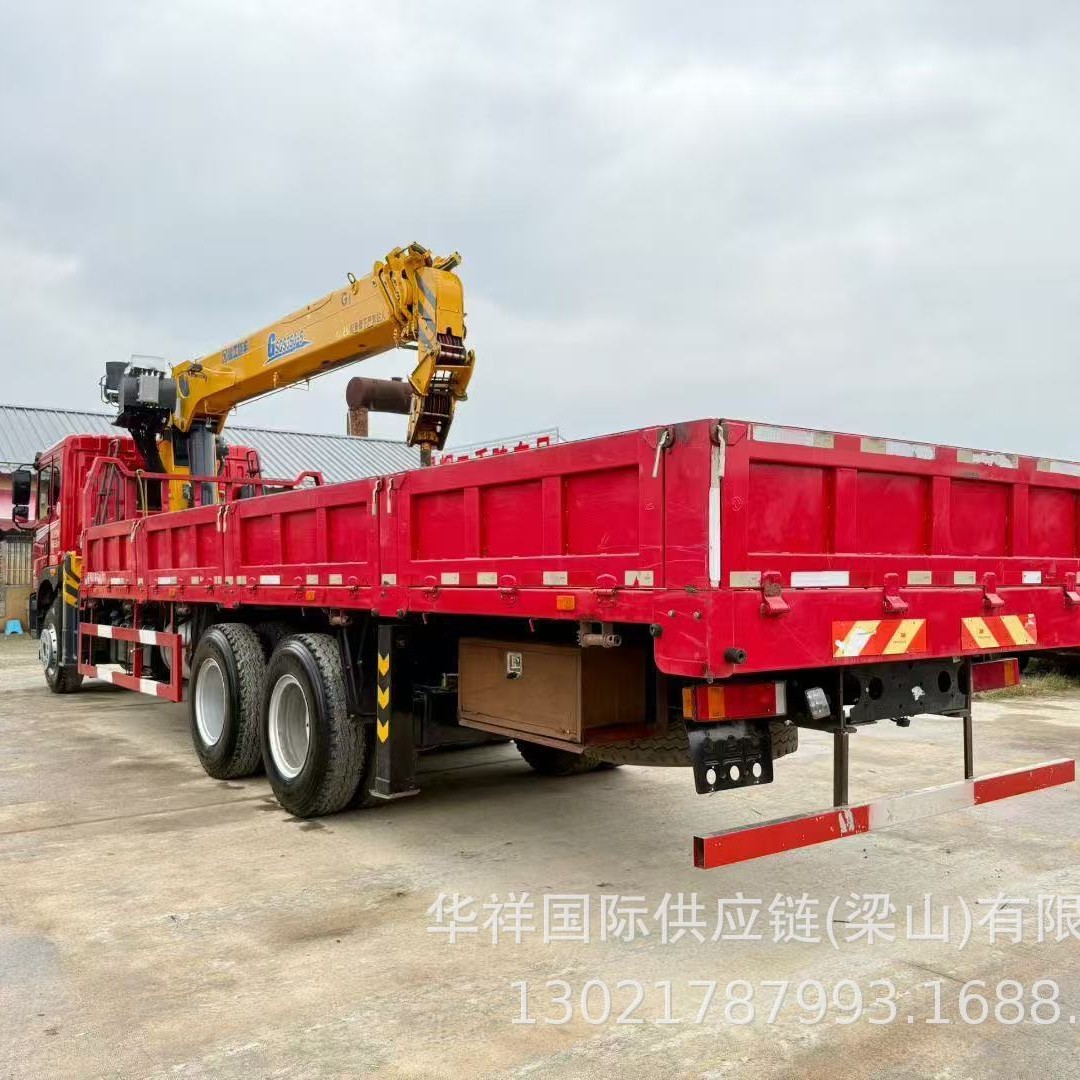 National Sixth Emission Dongfeng Huashen T5 Single-Axle 8-Ton Xcmg g Series Mobile Crane Direct Supply Nationwide Warranty