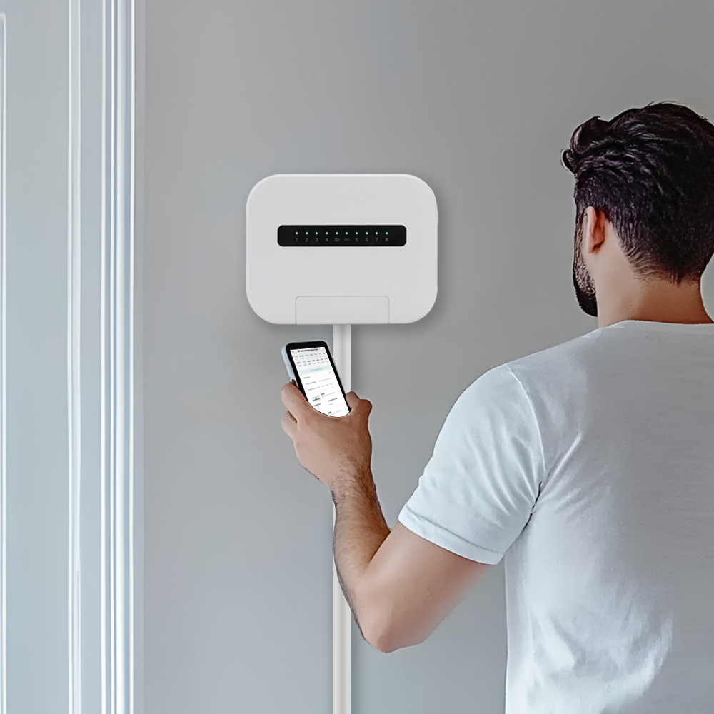 Tuya8 water valve controller WiFi intelligent irrigation control system timing watering water device watering lawn spray