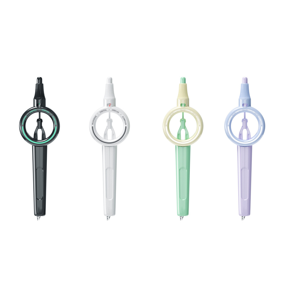 Wusheng Digital Display Press Compass Pro Primary School Student Exam Special Junior High School Student Upgraded Second Generation Black Technology Compass