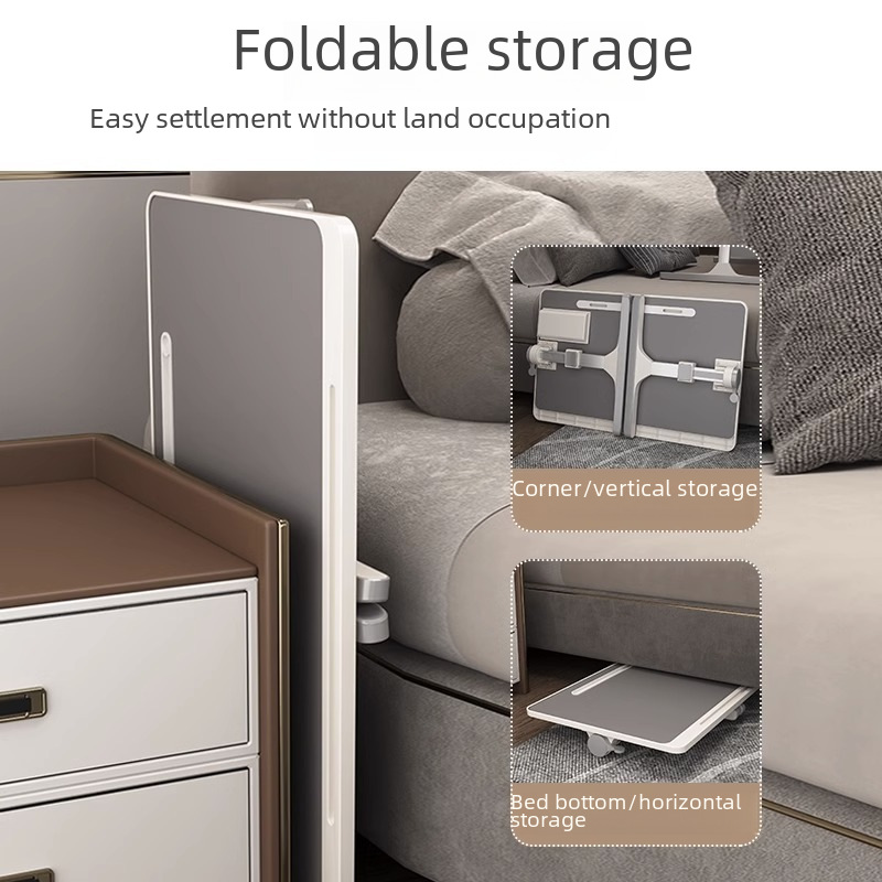 Small Bed Table, Liftable Computer Table, Student Dormitory Foldableing Table, Simple Home Simple Bedroom Study Desk