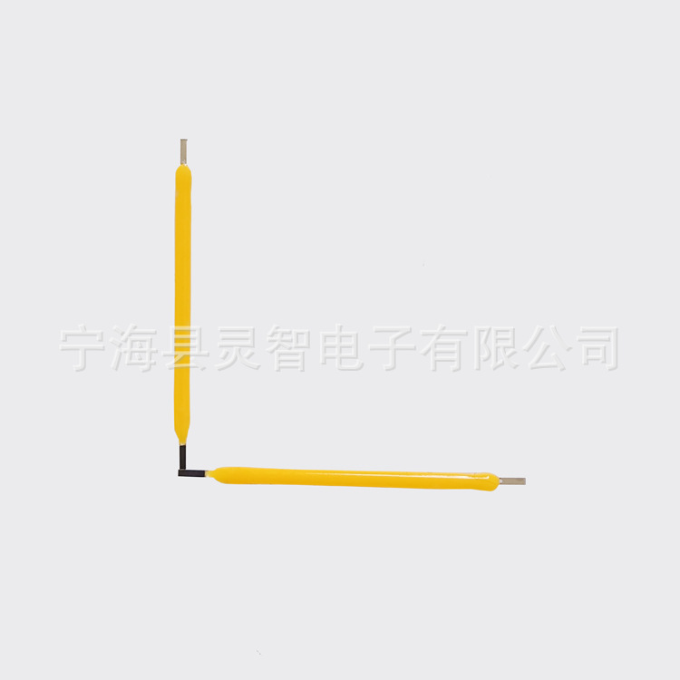 38mm ceramic filament white light warm white red Green Blue 3V38mm filament 360 ° luminous vintage Edison bulb