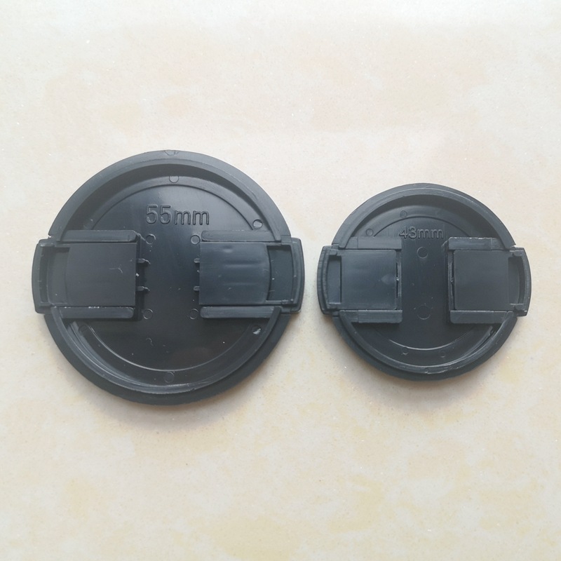 Wordless Hemp Lens Cover Ultra-Thin Pinch 37/39/43/49/52/55/72/77/86/95mm Universal on Both Sides