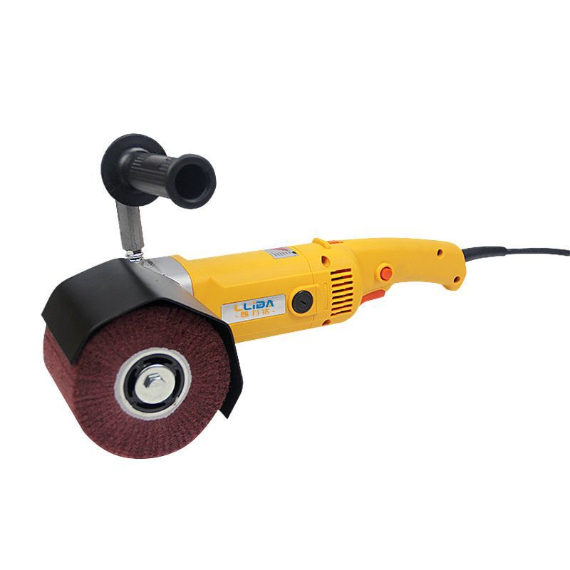 Industrial-Grade Stainless Steel Wire Drawing Machine, Portable Wire Drawing Artifact, Flat Polishing Woodworking Special Grinder, Hand Push Type