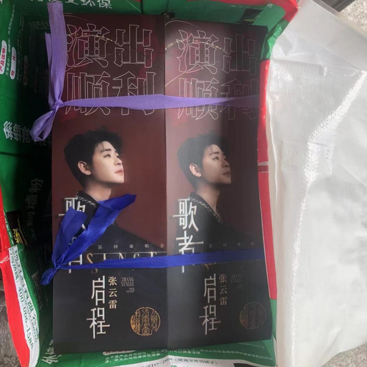 Concert Star Support Non-Woven Hand Banner Anime Cartoon Banner Printed Logo Advertising Cloth Support Hand Banner