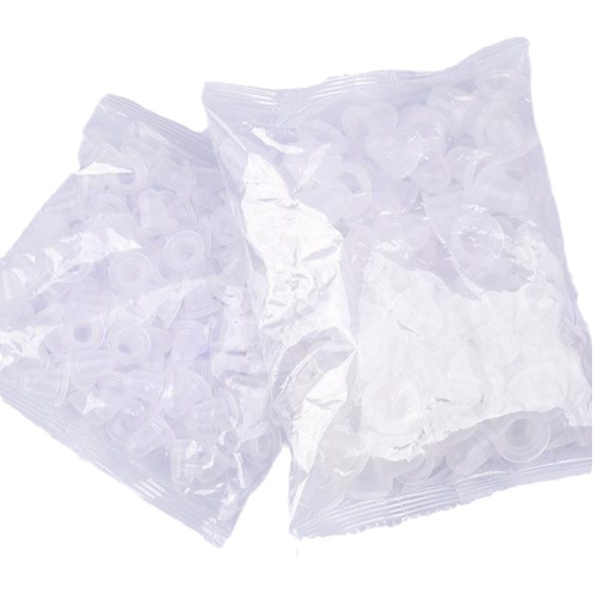 Factory Direct silicone tattoo color cup soft non-hurt needle U-shaped color cup soft cup tattoo tattoo supplies