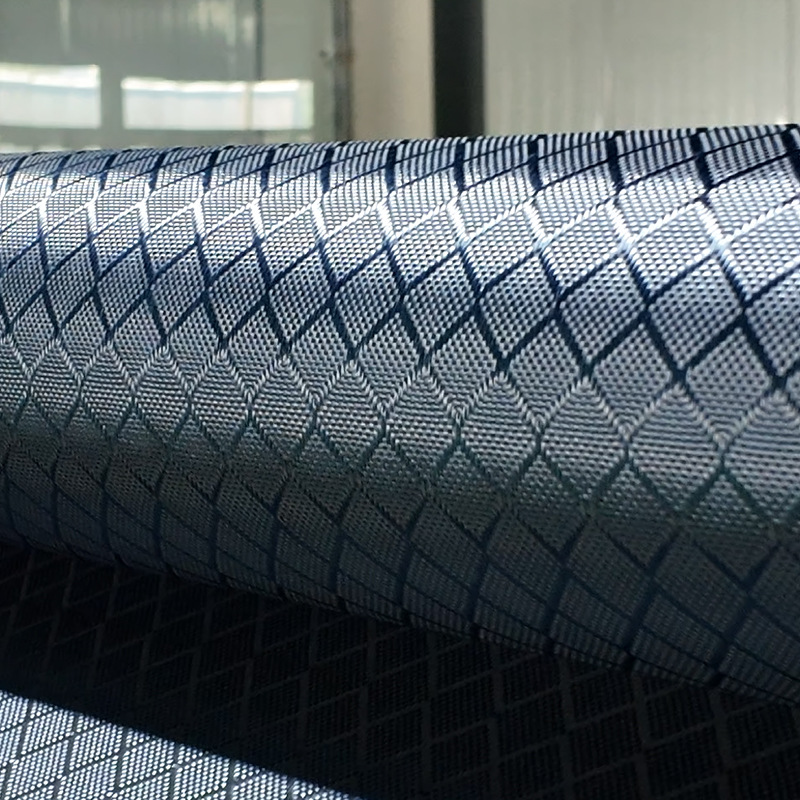 Black and Gray Plaid Carbon Fiber Pre-Impregnated Cloth Customized Source Factory Corrosion-Resistant and High-Temperature-Resistant Car Modification Drone