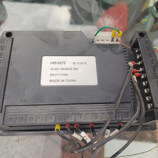 Disassemble Zhongchen Hmi-6070 Controller Screen