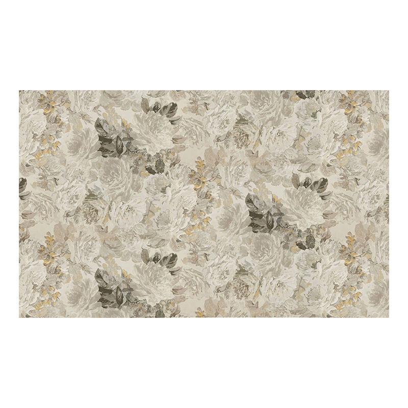 European-Style Princess Room 2025 French Retro Self-Adhesive Oil Painting Fabric American-Style Master Bedroom Tv Background Wall Cloth