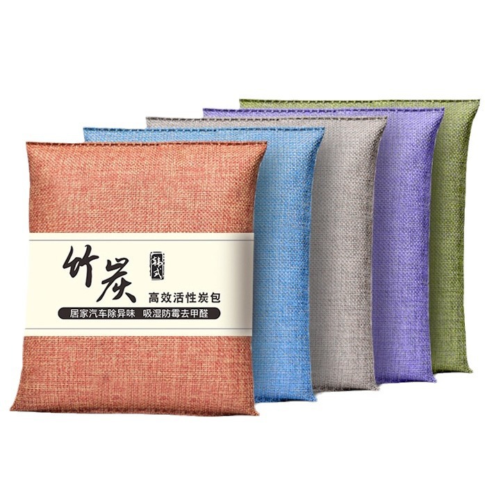 Bamboo charcoal bag new car car in addition to formaldehyde car activated carbon bag inside the car to remove odor new house decoration to absorb formaldehyde