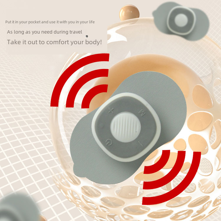 New Mini Carry-on Massage Patch Shoulder Neck Whole Body Pulse Massager Leg Waist Hand Back Massager