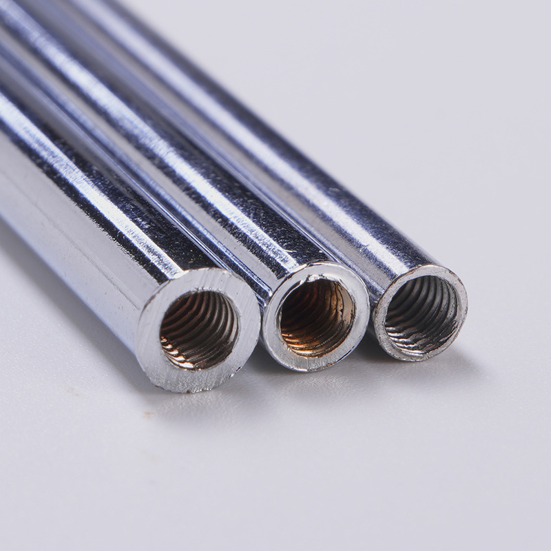 M4 Internal Threaded Lighting Connector Fastener Hollow M4 Through-Hole Hollow Connecting Tube Joint Internal Threaded Rod