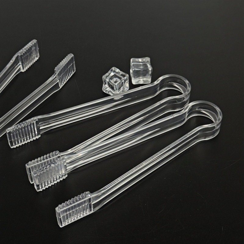 Thickened Bread Clip Plastic Clip Transparent Ice Clip Durable Plastic Cake Shop Ktv Bar Club Use