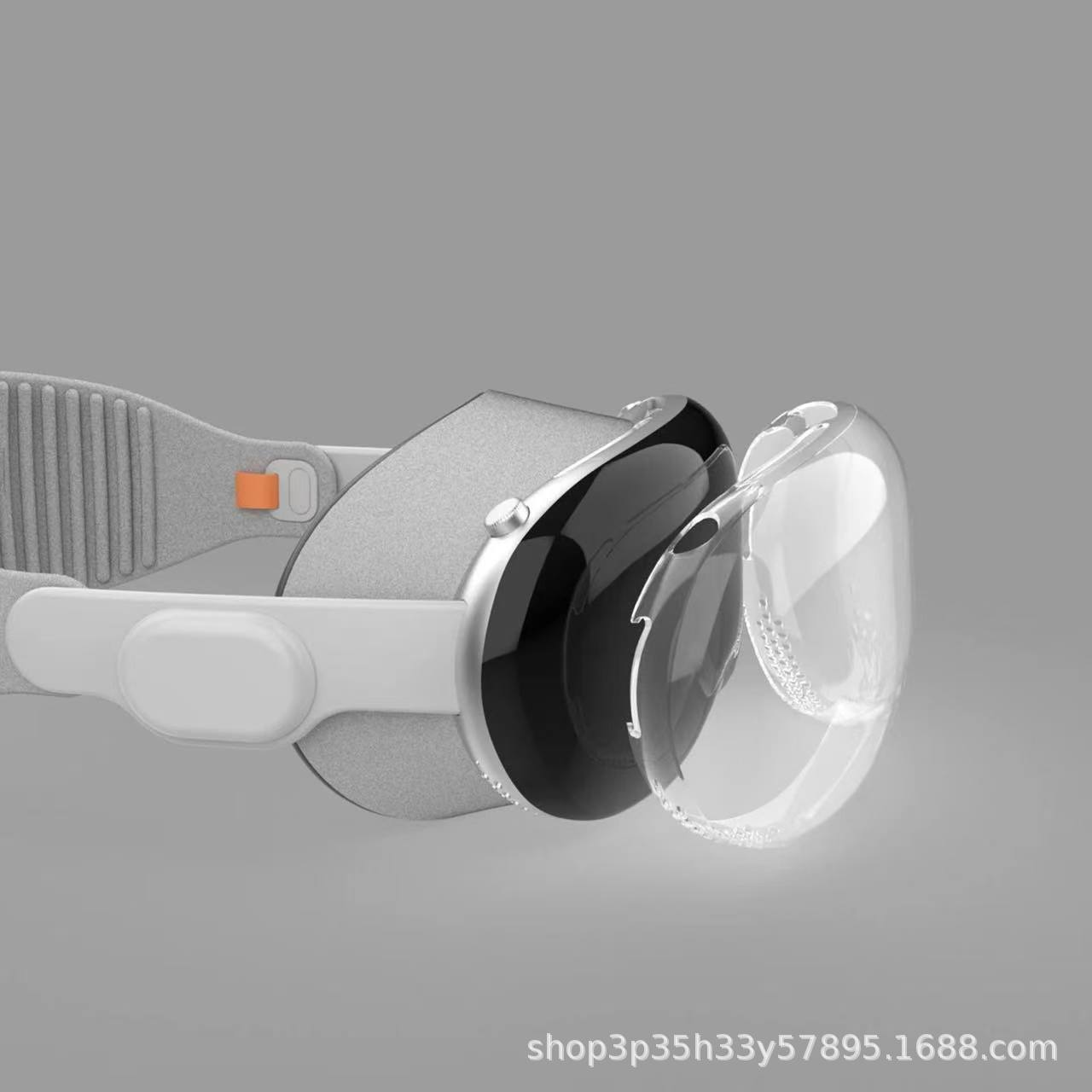 Suitable for Apple Visionpro Protective Case Vr Headset Glasses Transparent Tpu Main Unit Precise Fit