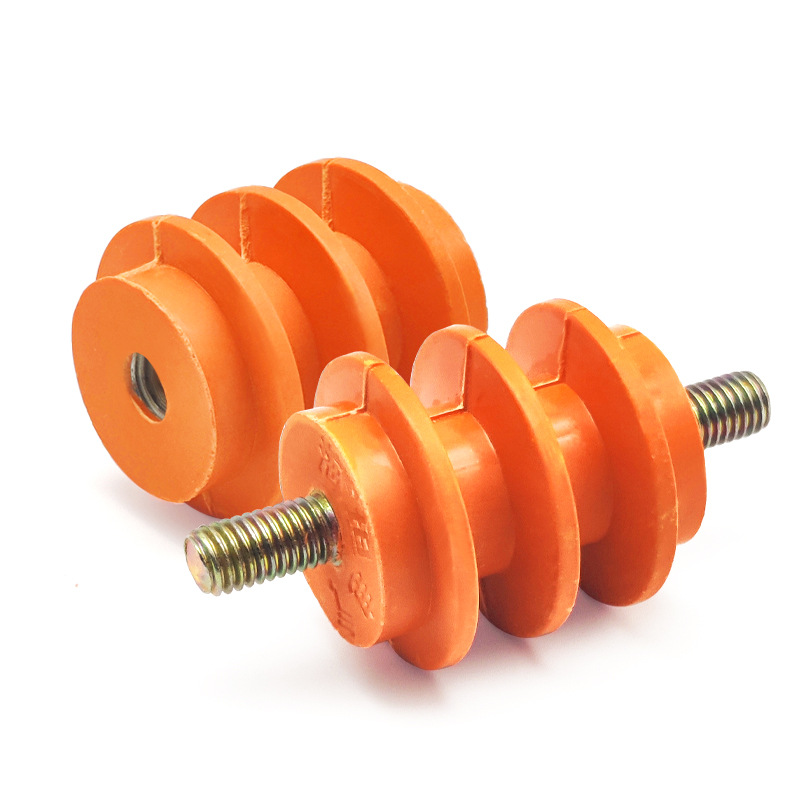 30 * M6 pole/female/half pole insulator 40 * M8/25 * M6 yellow low voltage distribution cabinet zero ground row base insulation