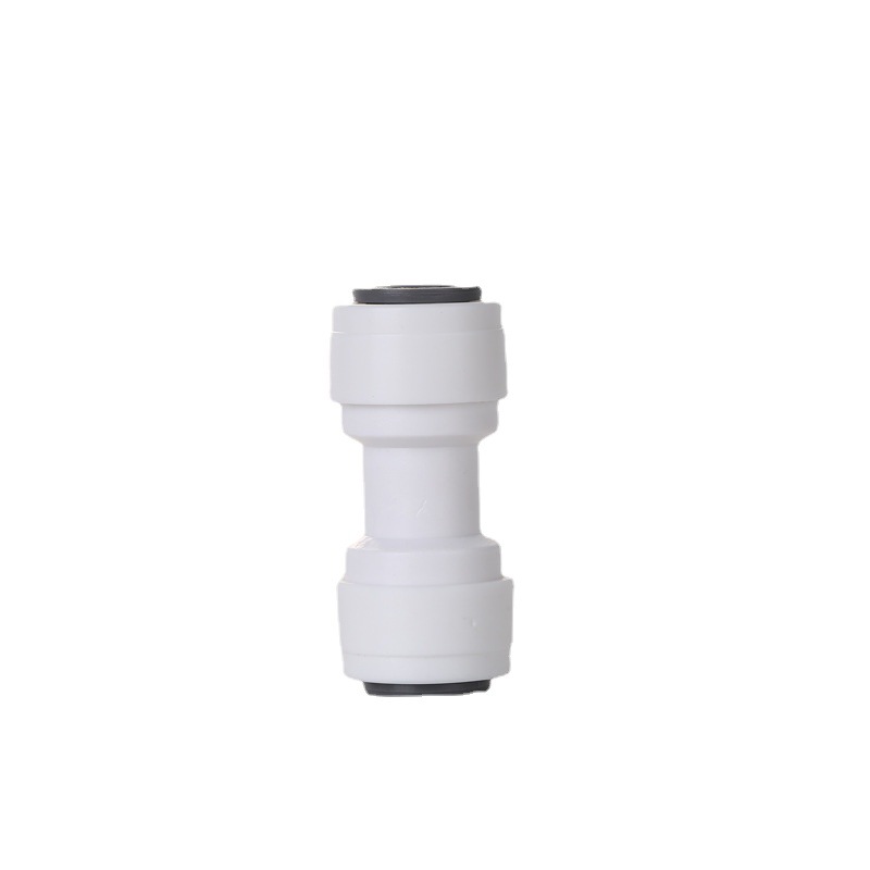 Water purifier accessories 2 quick connect elbow straight through water purifier three-way bathroom card-free quick connector