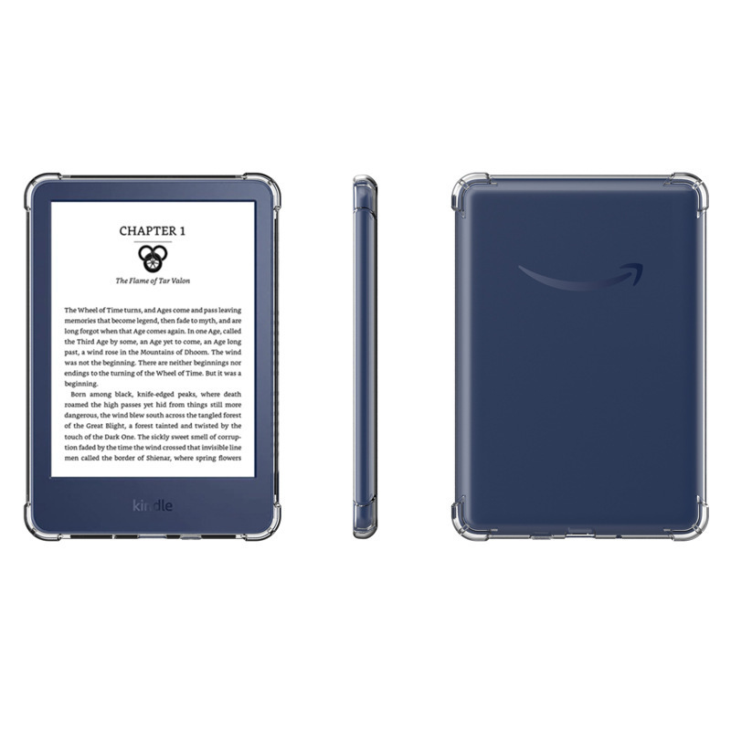 For Amazon Kindle2022 Youth Edition E-book Protective Cover 11th Four Corner Airbag Anti-fall Transparent