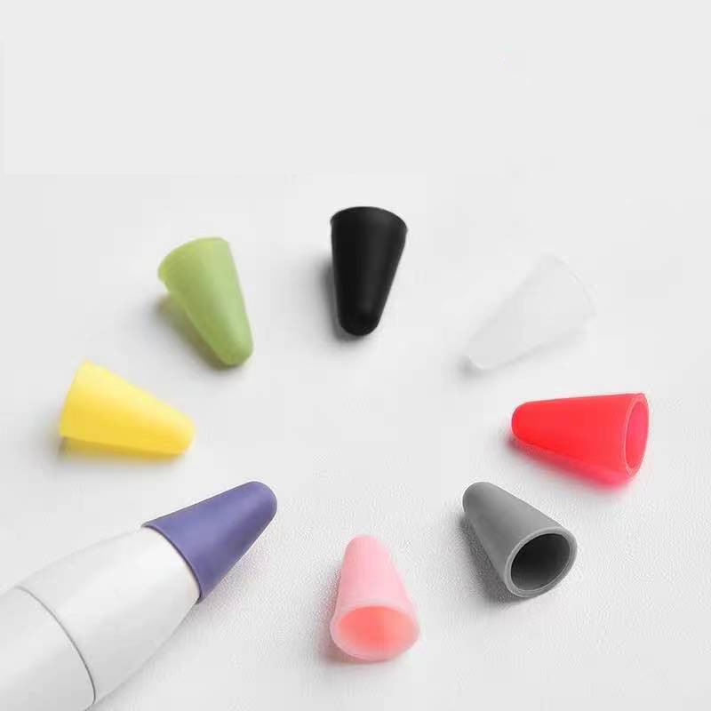 Apple nib protection silicone sleeve non-slip friction apple pencil for 1 generation 2 generation tablet ipad