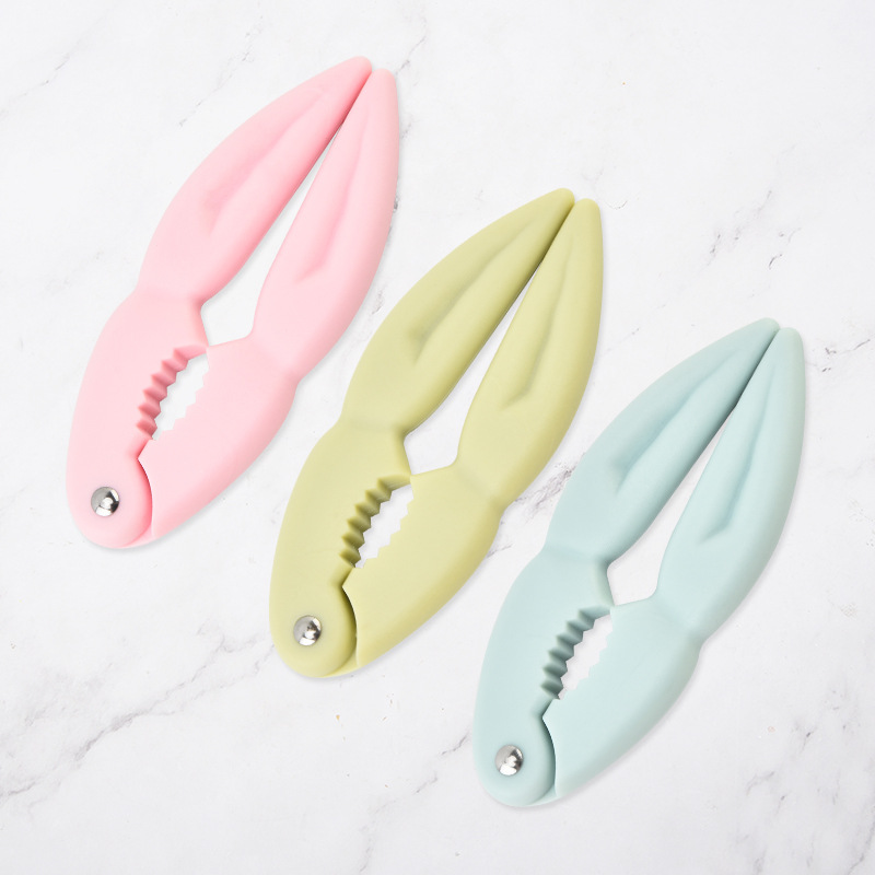 Сезонные продукты, инструменты для еды крабов, скандинавские цветные зажимы для орехов, клешни волосатых крабов, кухонные инструменты, пластиковые клешни для крабов