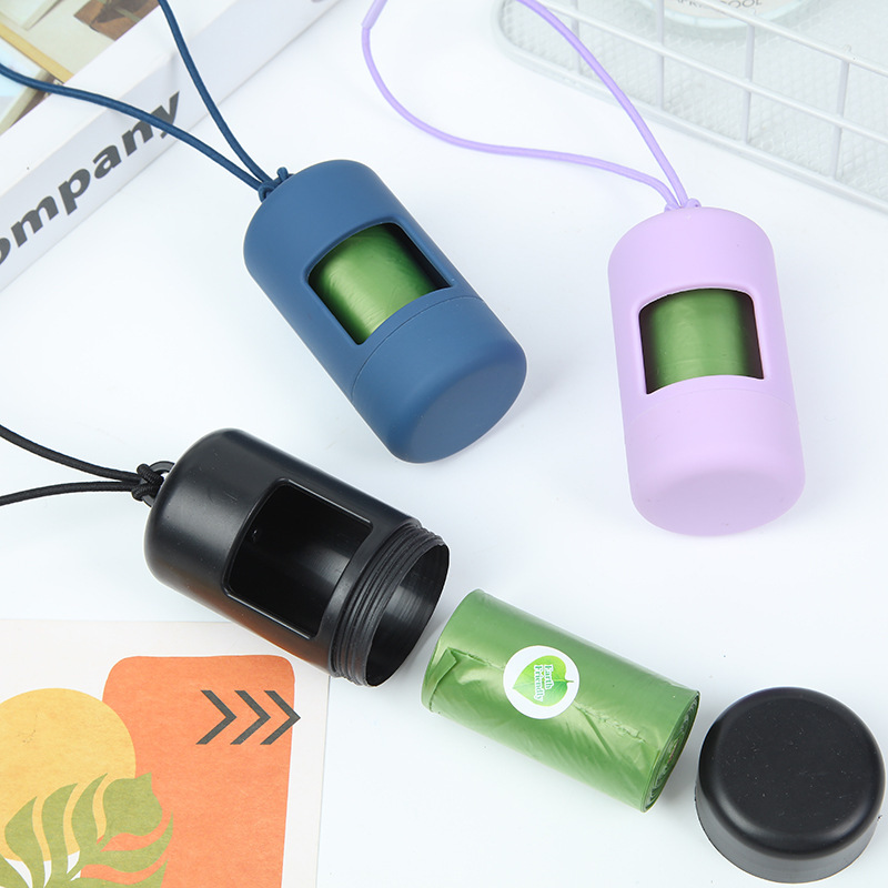 Pet Supplies Poop Picker Garbage Shell Dog Biodegradable Poop Bag Dispenser Garbage Bag Thickened Poop Bag Ready for Sale