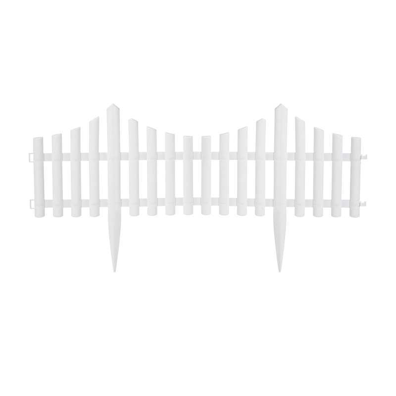 Plastic Ground-Mounted Fence, Pastoral Fence, Green Garden Small Fence, Spliced ​​Gardening Guardrail, Grid Arrow Fence