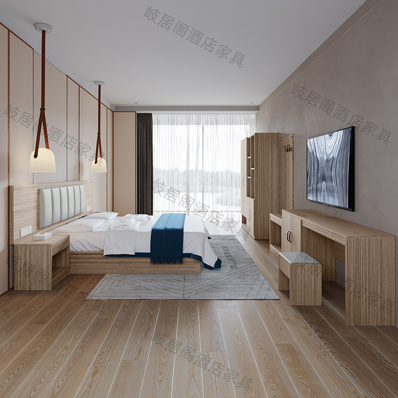 Hotel Furniture, Hotel Bed, Standard Room, Full Set of Single and Double Rooms, Guest Room, Special Apartment, Large Bed, B&B, Fast Hotel Bed