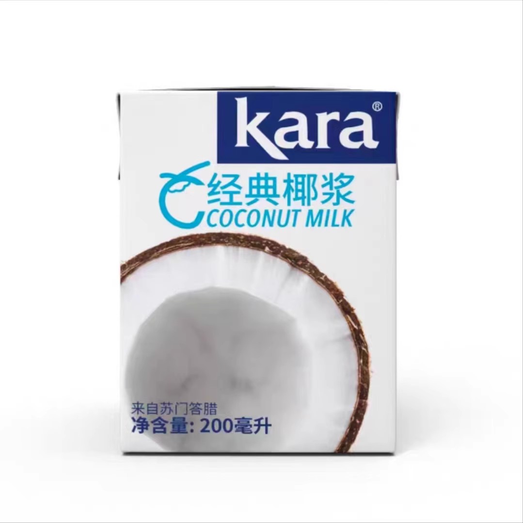 Kara Jiale Coconut Milk Imported Coconut Milk Coconut Juice Household Small Package Sago Milk Tea Shop Household Baking Materials