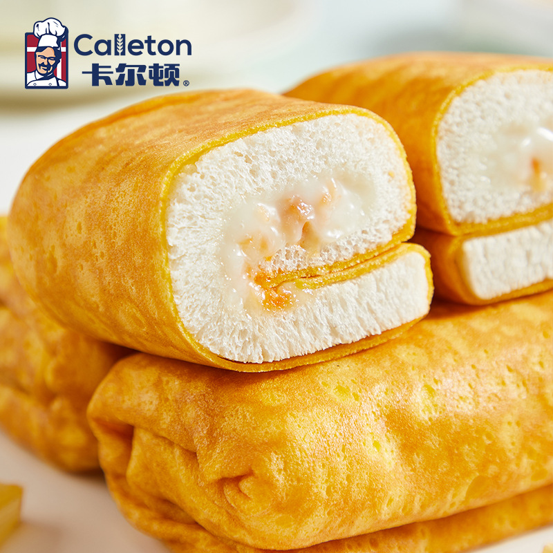 Carlton egg Peel toast toast bread breakfast snack pastry snack cake food 420g