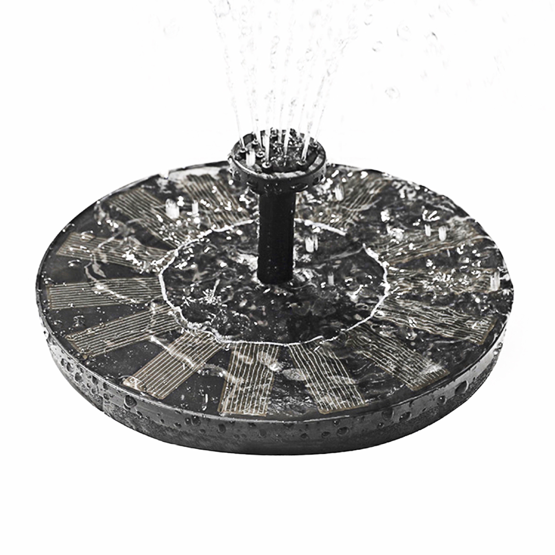 Solar Fountain Fish Pond Floating Fountain Circulating Water Spray Small Outdoor Courtyard High-Power Oxygenation Micro Fountain