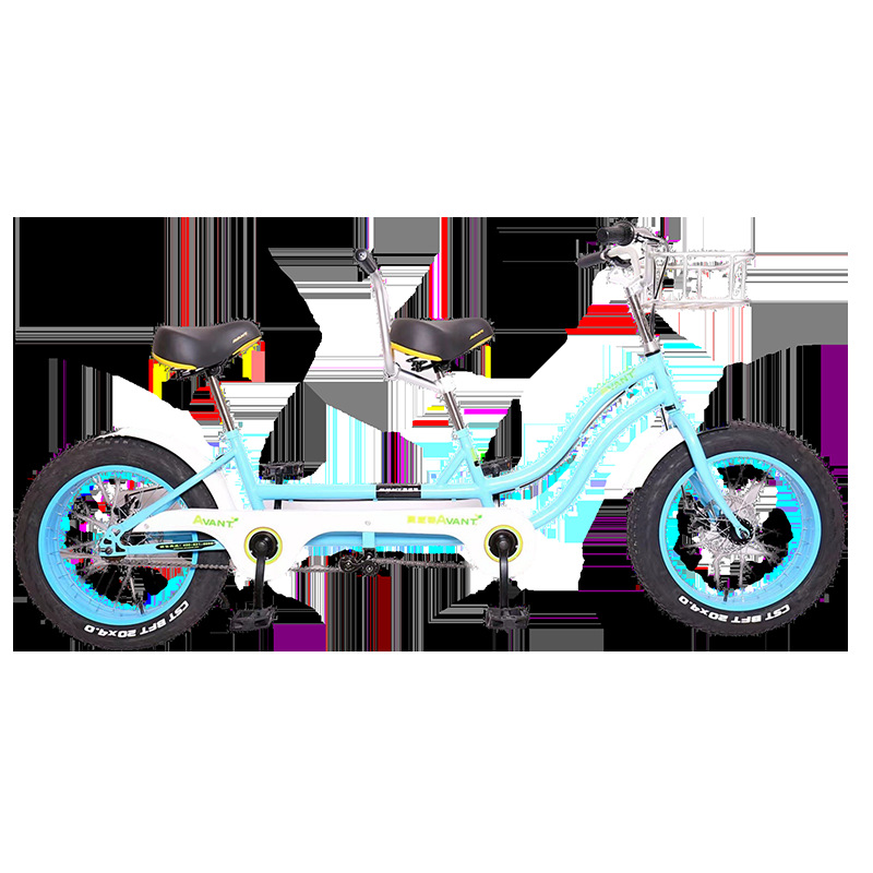 Aowit Brand Beach Couple Bikes, Family Fitness Bikes, Two-Person Bicycles, Snow Bikes, Fat Tire Outdoor Off-Road Bikes