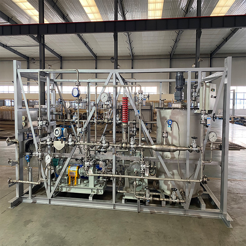 Skid-Mounted Chemical Pipeline Production Testing Oil Pharmaceutical Wastewater Treatment Refining Pump Instrumentation Small Scale