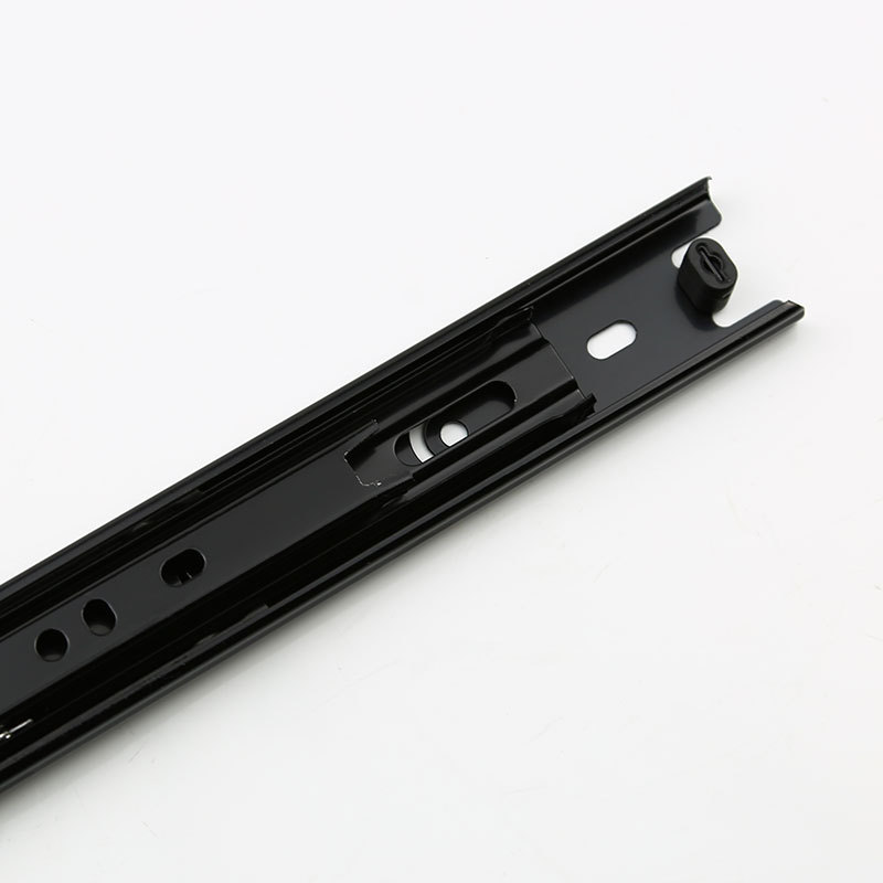 Wiltai 35 wide slide decorative painting push-pull rail three-section drawer slide steel ball mute slide wholesale