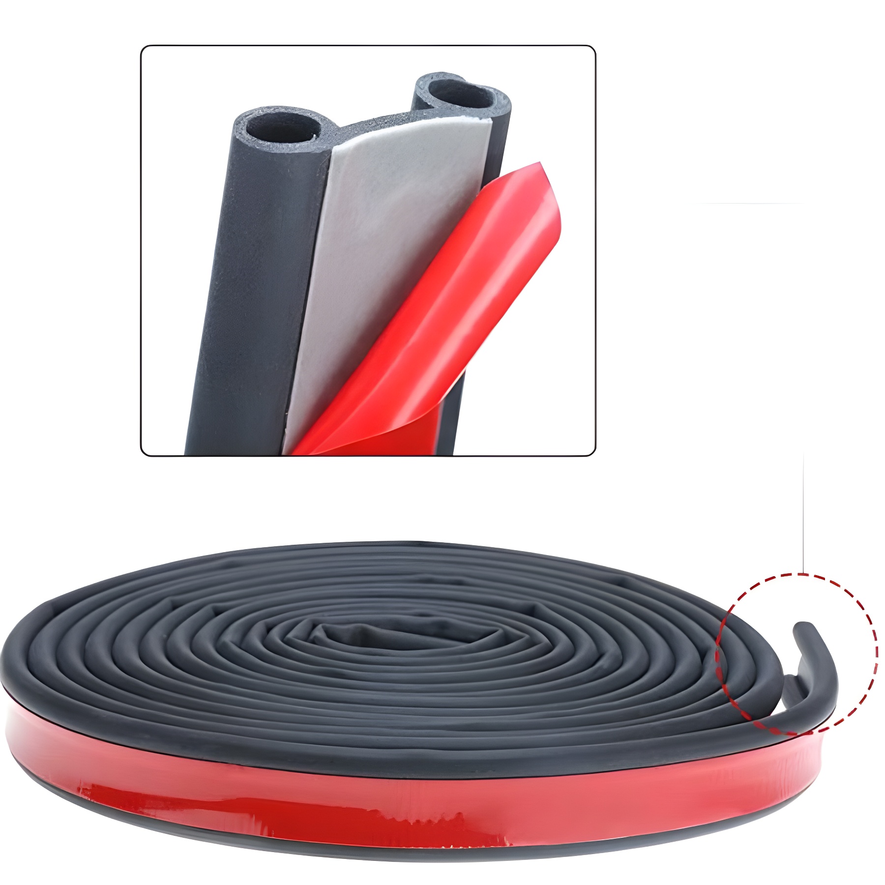 General Motors Sealing Strip Sound and Noise Reduction Dust-proof Insulation Compression Resistance Self-adhesive Foam Insulation Tape in stock