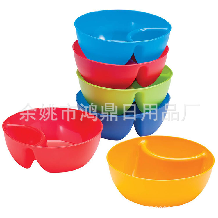 Cross-border French fries bowl snack bowl salad bowl grid bowl dip sauce bowl snack bowl cereal snack bowl