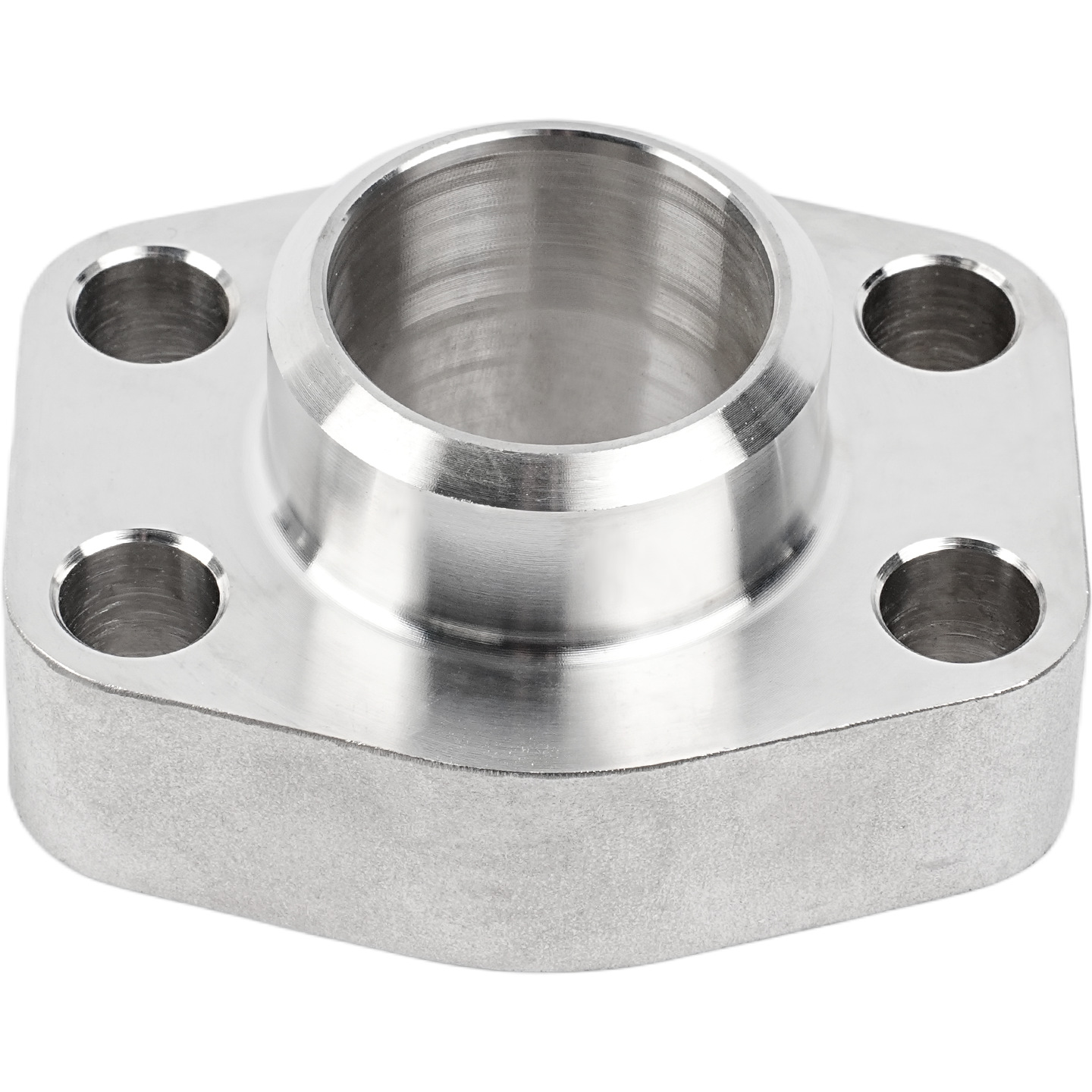 Stainless Steel Flange Butt-Welded Type 304/316L High-Pressure Oil Pump Marine Hydraulic Valve Oil Pipe Flange Accessories