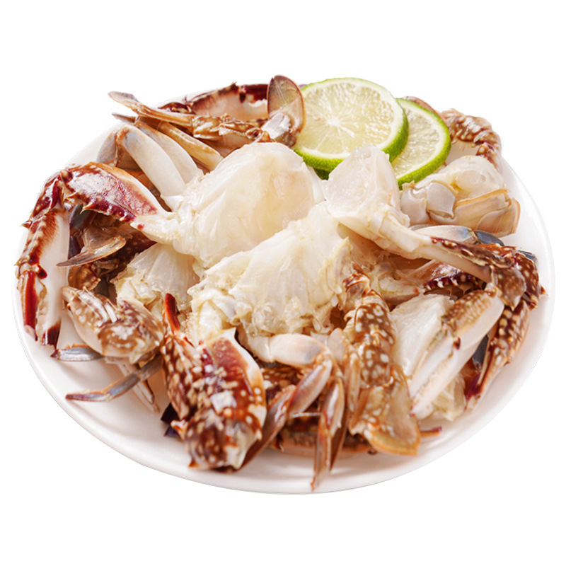 Swimming crab crab pieces oversized crab male crab fresh male swimming crab fresh whole crab cut crab juice commercial