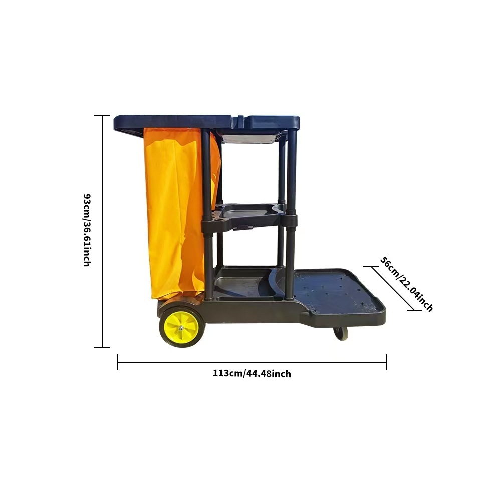 Beiao UP068 Hotel Restaurant Airport Commercial Premises Multi-Purpose Cleaning Trolley Cleaning Property Sundry Truck