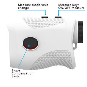Multifunctional High-Precision Golf Laser Rangefinder Telescope Magnetic Slope Compensation Long-Distance Flagpole Locking